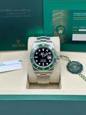 Rolex Submariner Black Dial Oyster Bracelet 126610LV