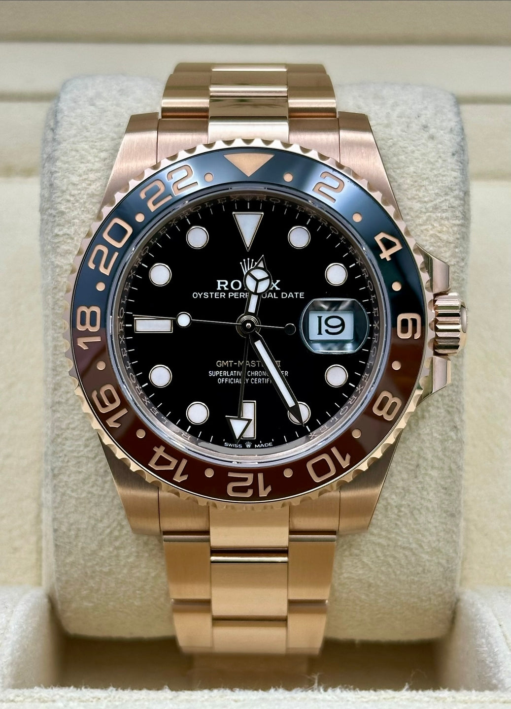 Rolex GMT-Master II 126715CHNR, 2023, black dial, Oysterflex bracelet