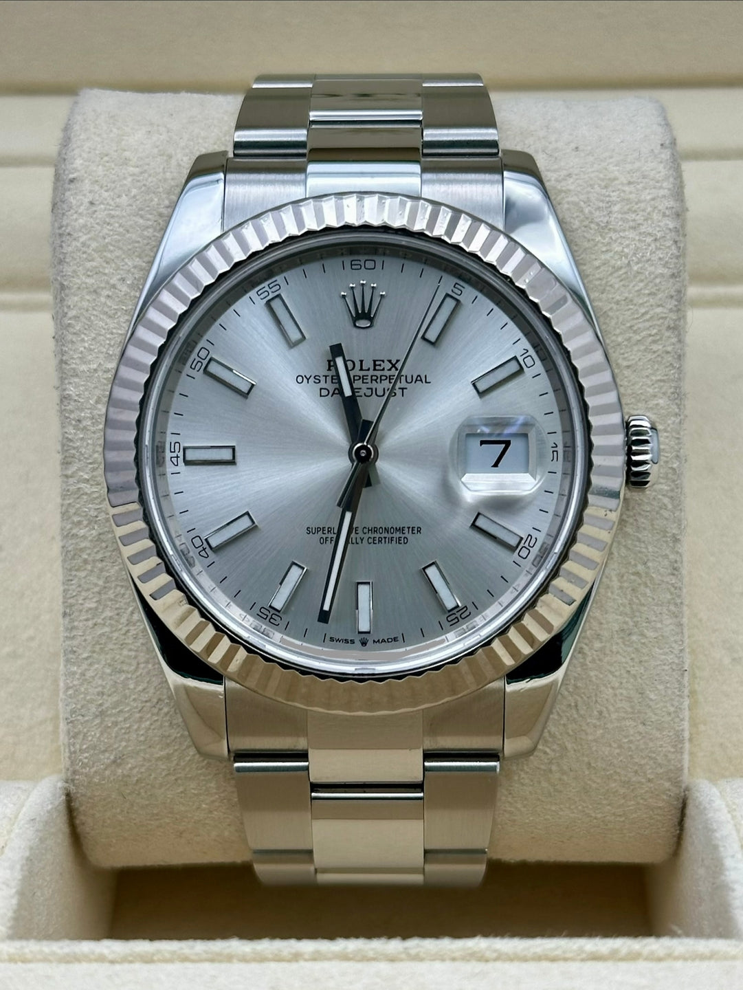 Rolex Datejust 41 126334 with 41mm case