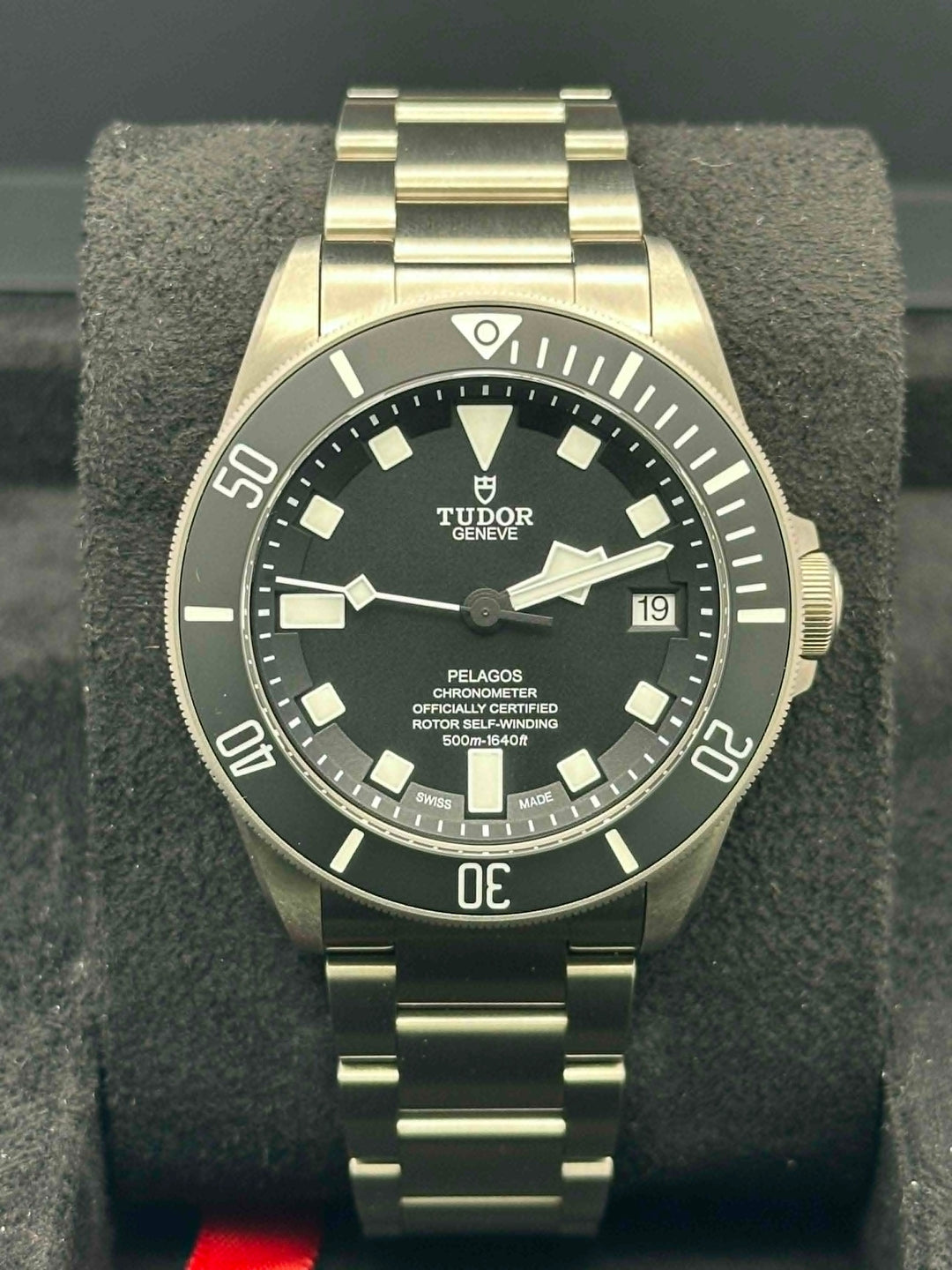 Tudor Pelagos 25600TN, 2026, black dial, Oyster bracelet