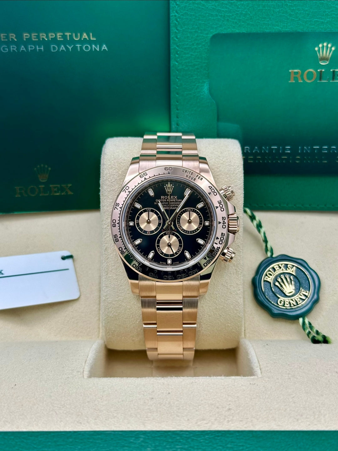 Rolex Daytona 116505, 2021, black dial, Oyster bracelet