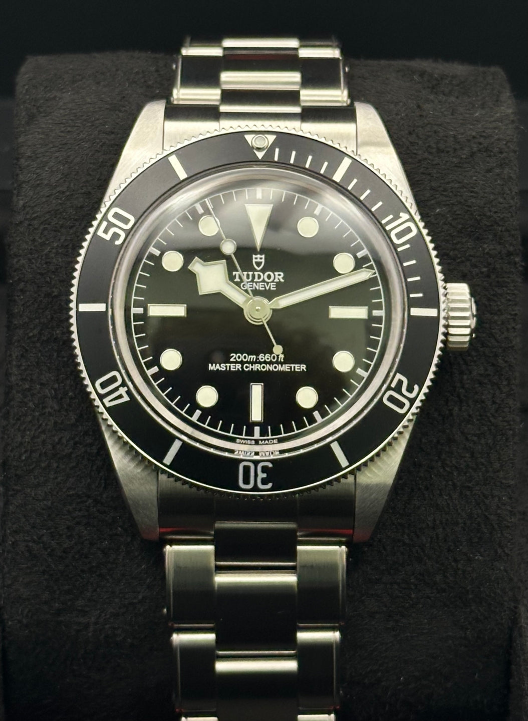 Tudor Black Bay 7941A1A0NU, 2026, black dial, Oyster bracelet