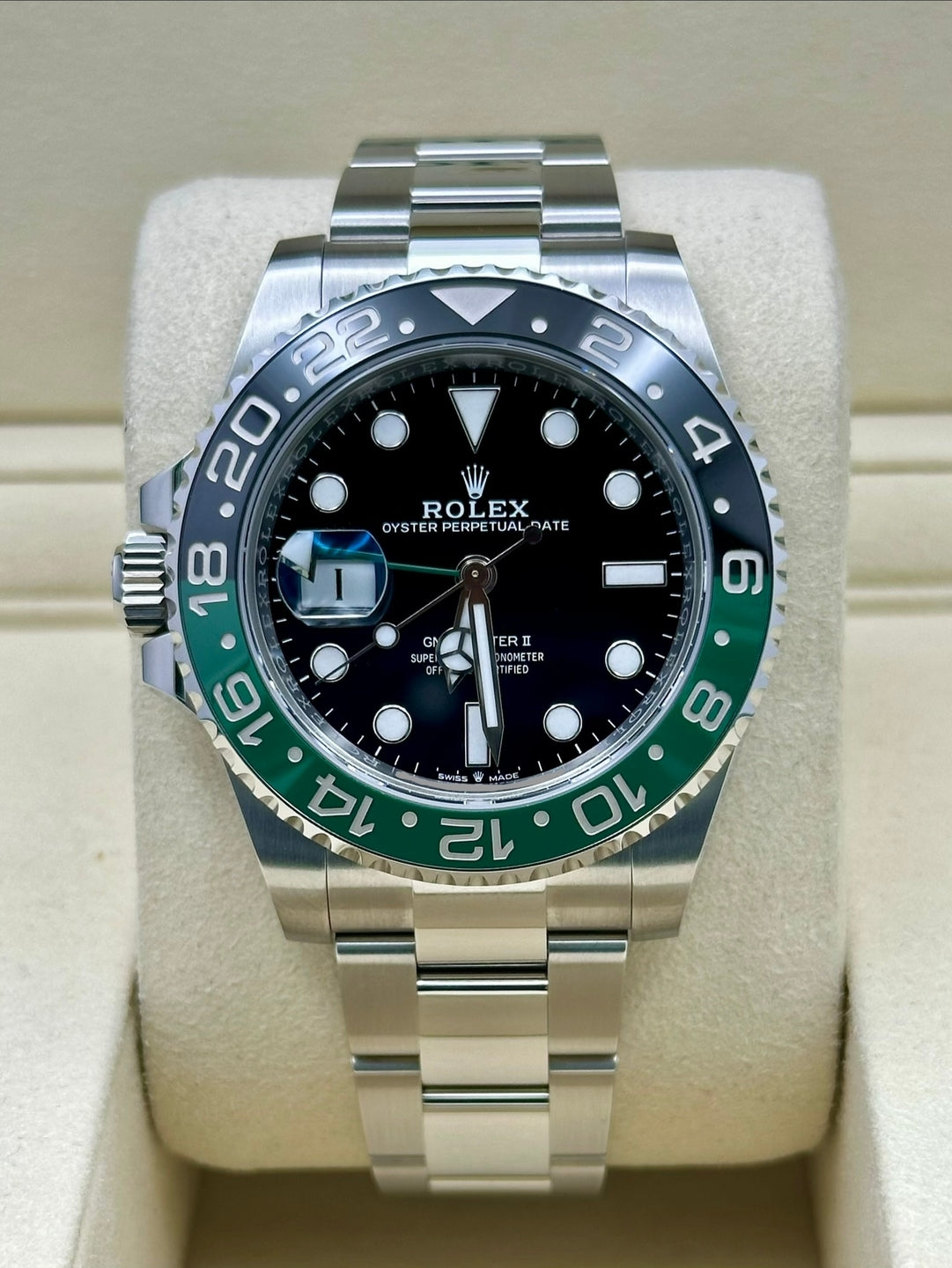 Rolex GMT-Master II 126720VTNR, 2026, black dial, Oyster bracelet