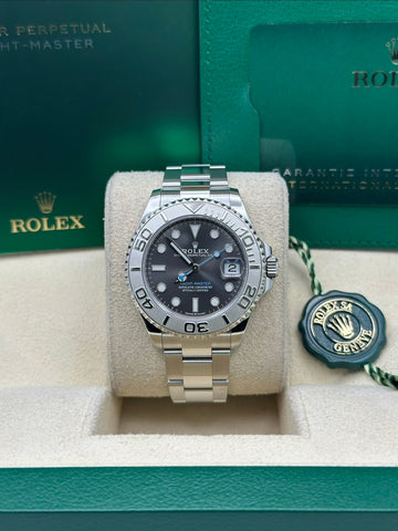Rolex Yacht-Master Rhodium Dial Oyster Bracelet 268622