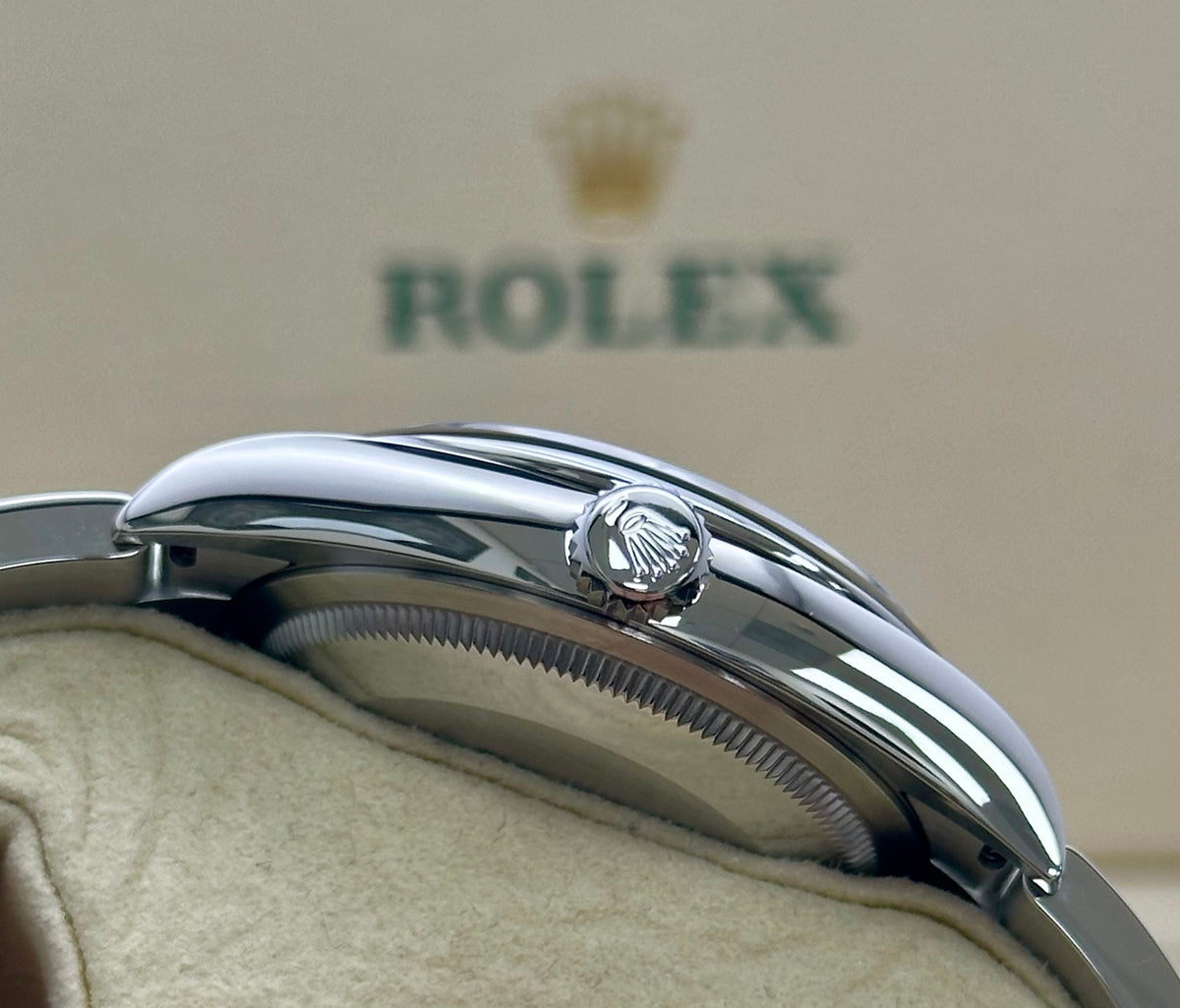 Rolex Oyster Perpetual 36 126000 with smooth domed bezel