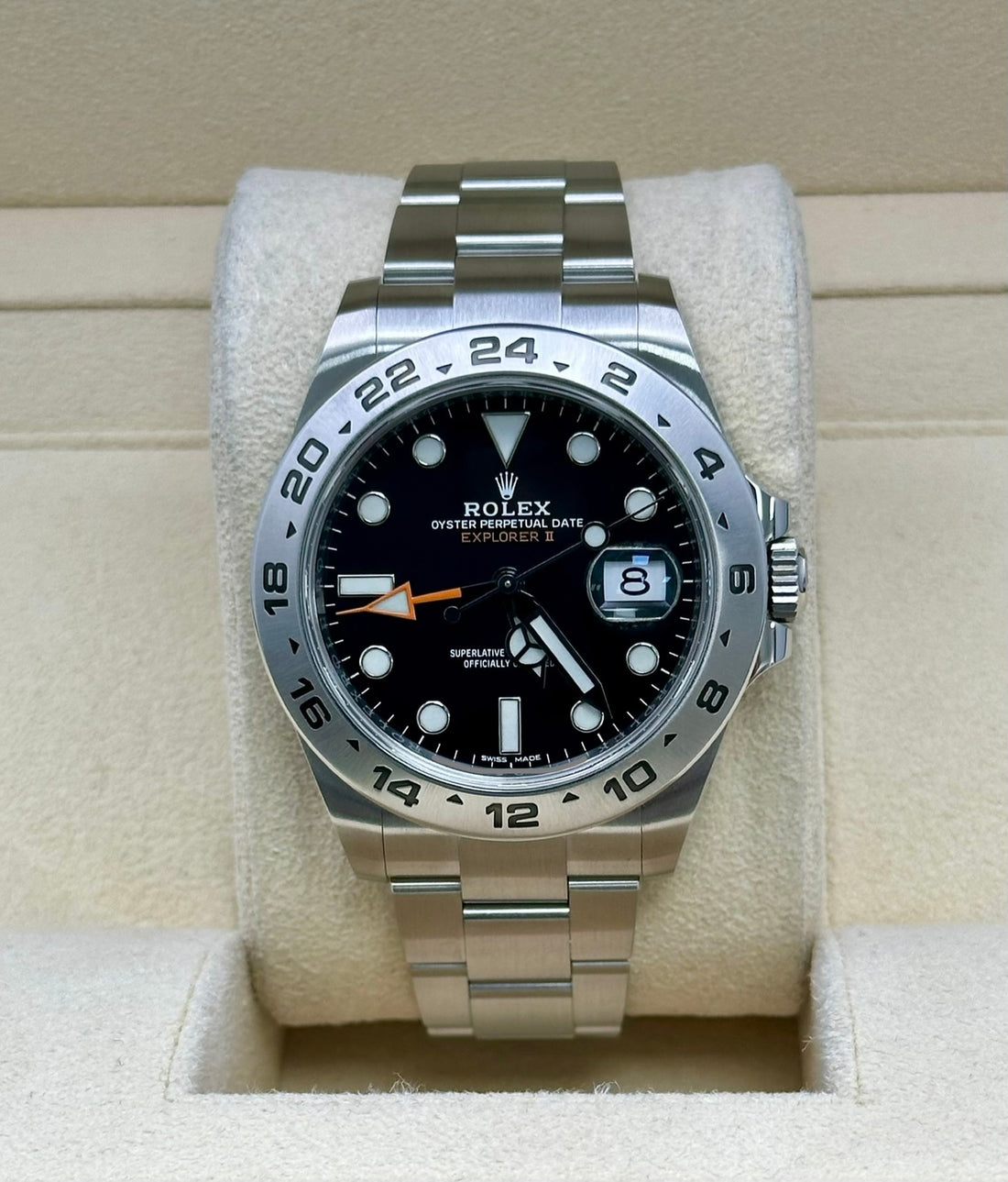 Rolex Explorer 216570, 2019, black dial, Oyster bracelet