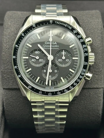 Omega Speedmaster Moonwatch Professional Co-Axial Master Chronometer Chronograph - 42 mm Steel Case - Black Step Dial -  310.30.42.50.01.001