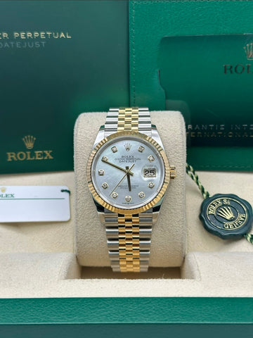 Rolex Datejust MOP Dial Jubilee Bracelet 126233
