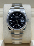Rolex Datejust 36 126234 black index dial, view 2 of 8