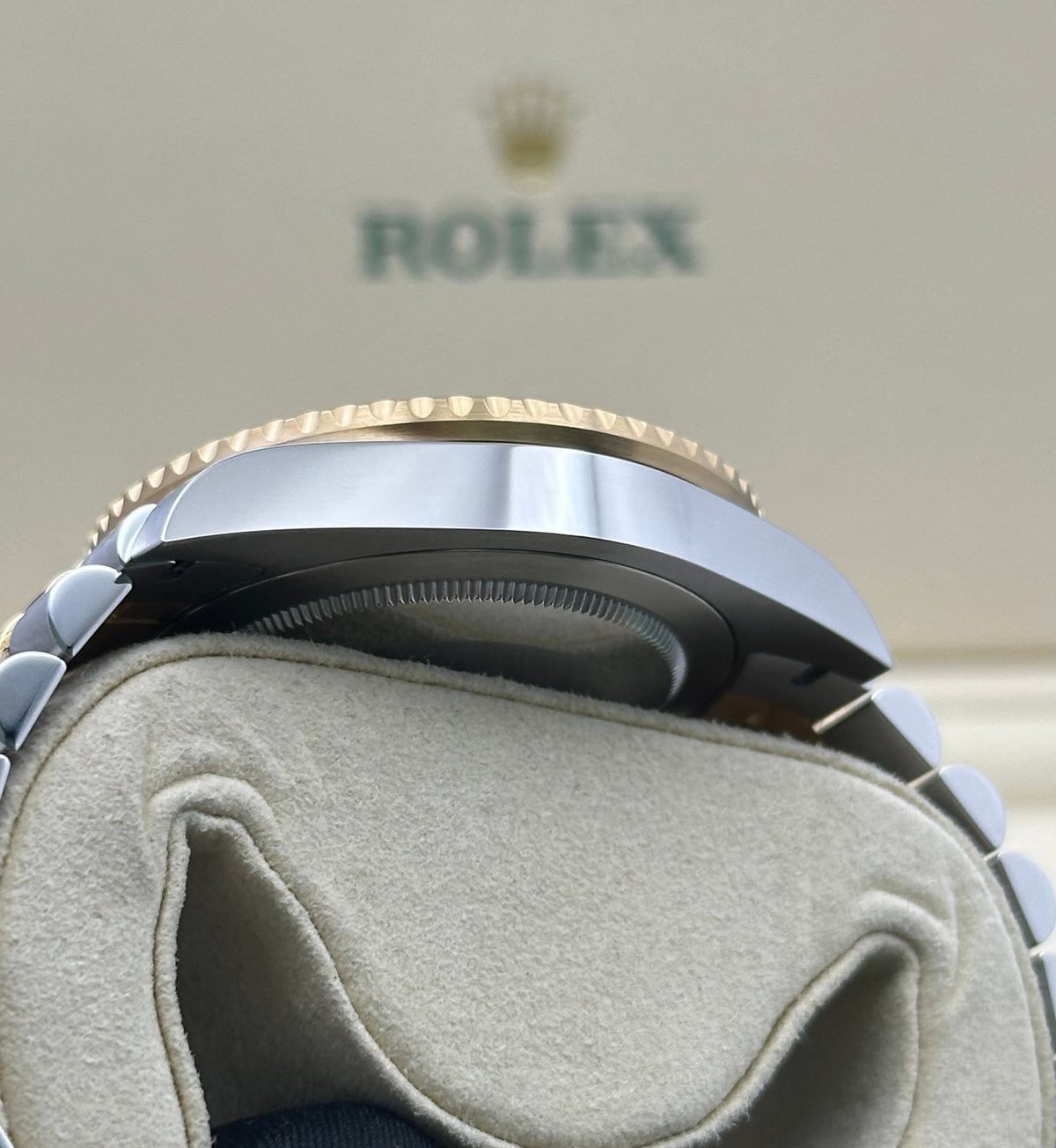 Rolex GMT-Master II 126713GRNR with bi-directional Cerachrom bezel