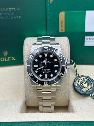 Rolex Submariner Black Dial Oyster Bracelet 114060