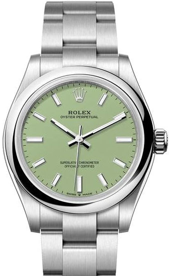 Rolex Oyster Perpetual 31 Pistachio Dial Oyster Bracelet - 277200 - 2025