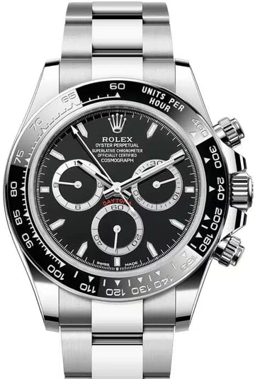 Rolex Oystersteel  Daytona   - Black Index Dial - Oyster Bracelet - 126500ln bkio