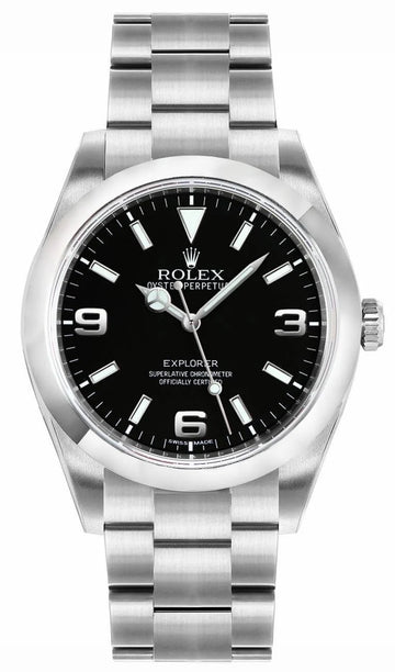 Rolex Explorer 39 Black Dial New Card - 214270