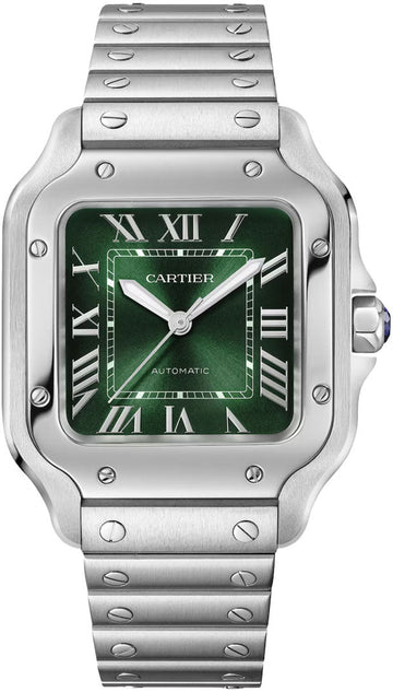 Cartier Santos De Cartier WSSA0061 Green Dial Medium - 2026