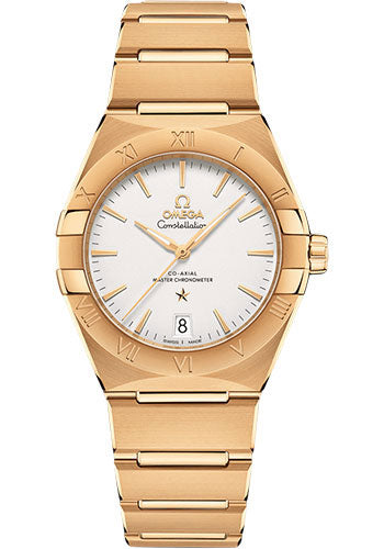 Omega Constellation OMEGA Co-Axial Master Chronometer - 36 mm Yellow Gold Case - Silvery Dial - 131.50.36.20.02.002